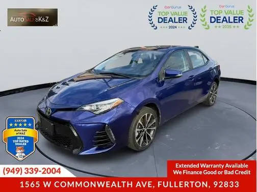 2017 Toyota Corolla SE FWD photo