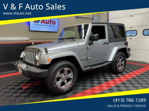 2017 Jeep Wrangler Sahara 4WD photo