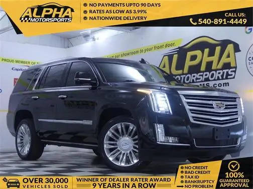2017 Cadillac Escalade Platinum 4WD photo