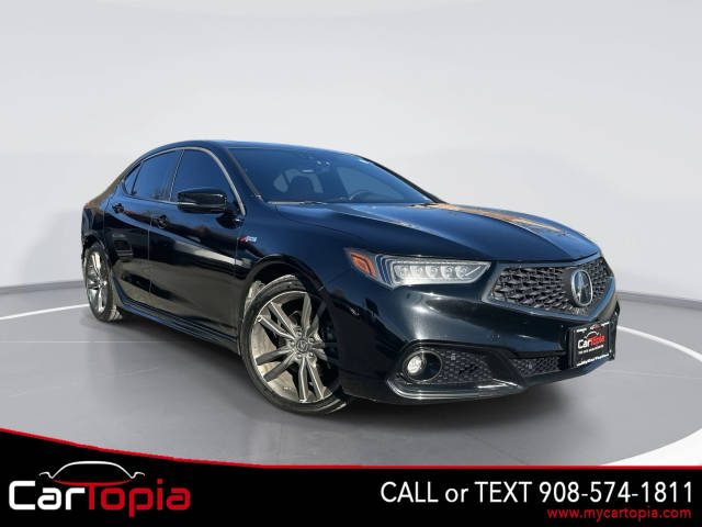 2018 Acura TLX w/A-SPEC Pkg Red Leather AWD photo