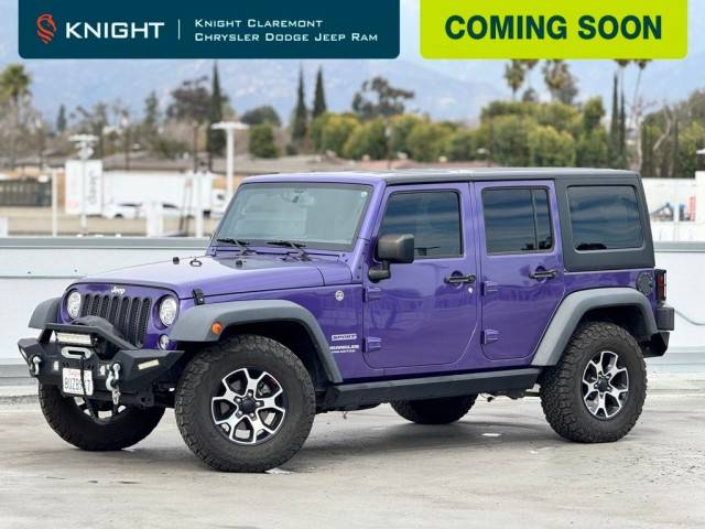 2017 Jeep Wrangler Unlimited Sport 4WD photo