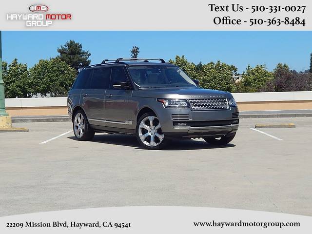 2017 Land Rover Range Rover 4WD photo