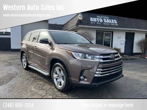 2017 Toyota Highlander Limited AWD photo