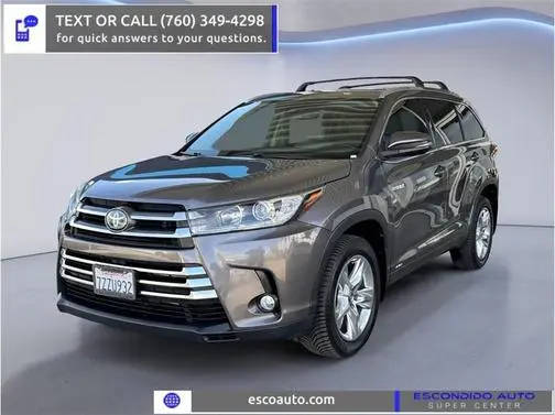 2017 Toyota Highlander Hybrid Limited AWD photo