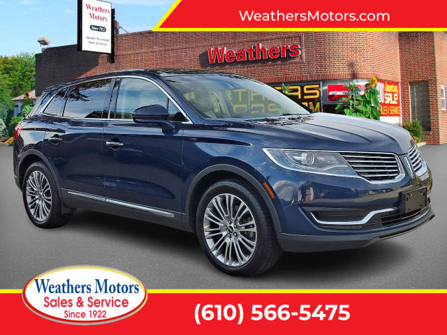 2017 Lincoln MKX Reserve AWD photo