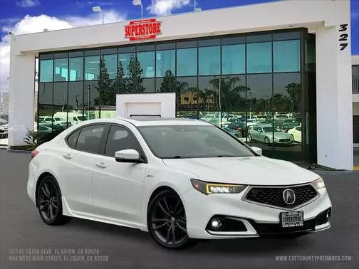 2018 Acura TLX w/A-SPEC Pkg Red Leather AWD photo