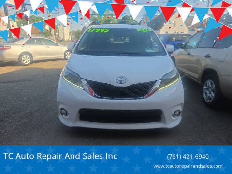 2015 Toyota Sienna SE FWD photo