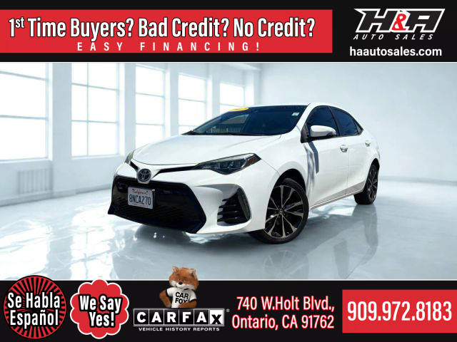 2017 Toyota Corolla SE FWD photo