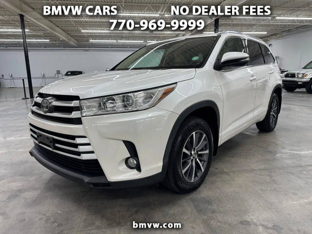 2017 Toyota Highlander XLE AWD photo