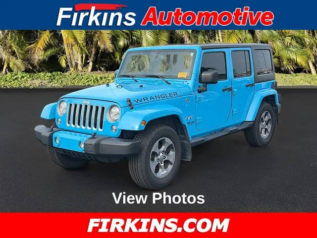 2017 Jeep Wrangler Unlimited Sahara 4WD photo