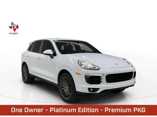 2018 Porsche Cayenne Platinum Edition AWD photo