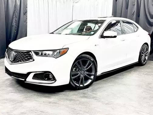 2018 Acura TLX w/A-SPEC Pkg Red Leather AWD photo