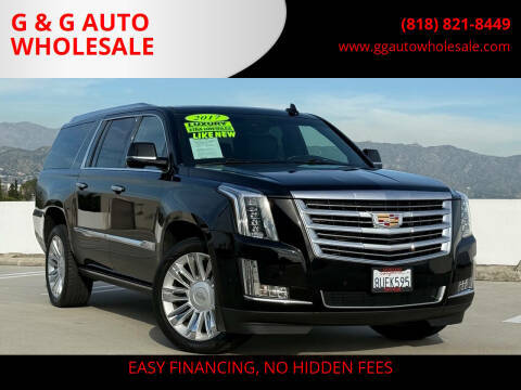 2017 Cadillac Escalade ESV Platinum RWD photo