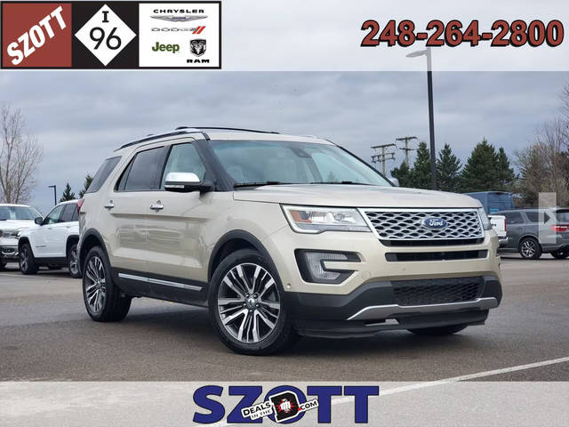 2017 Ford Explorer Platinum 4WD photo