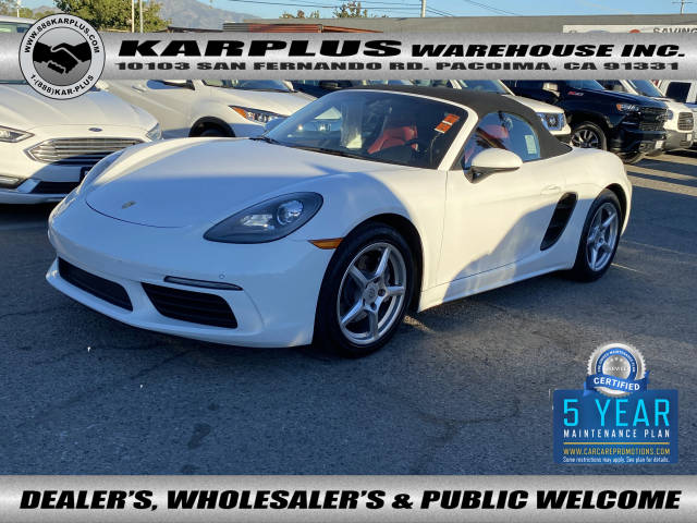 2018 Porsche Boxster  RWD photo