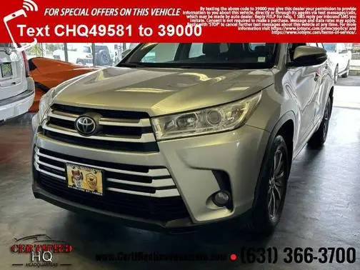 2017 Toyota Highlander XLE AWD photo