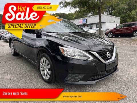 2017 Nissan Sentra S FWD photo