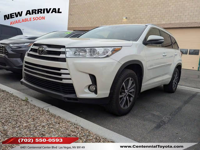 2017 Toyota Highlander XLE AWD photo