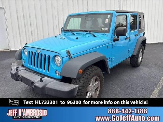 2017 Jeep Wrangler Unlimited Sport 4WD photo