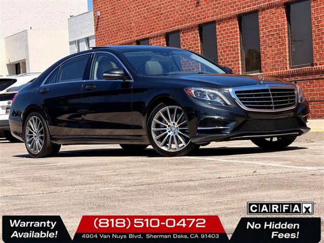 2016 Mercedes-Benz S-Class S 550 RWD photo