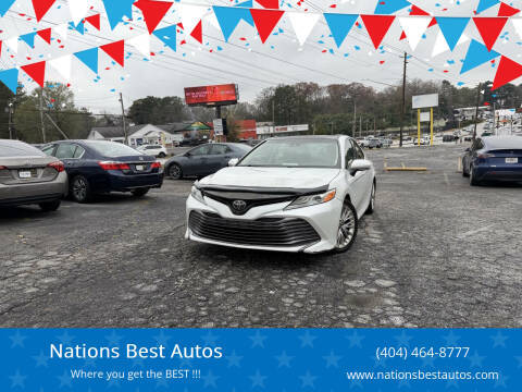 2018 Toyota Camry XLE V6 FWD photo