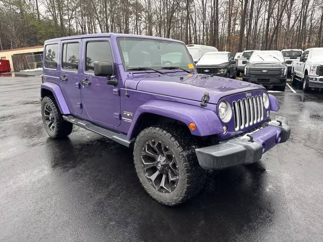 2017 Jeep Wrangler Unlimited Sahara 4WD photo