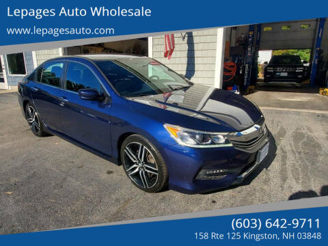 2017 Honda Accord Sport SE FWD photo