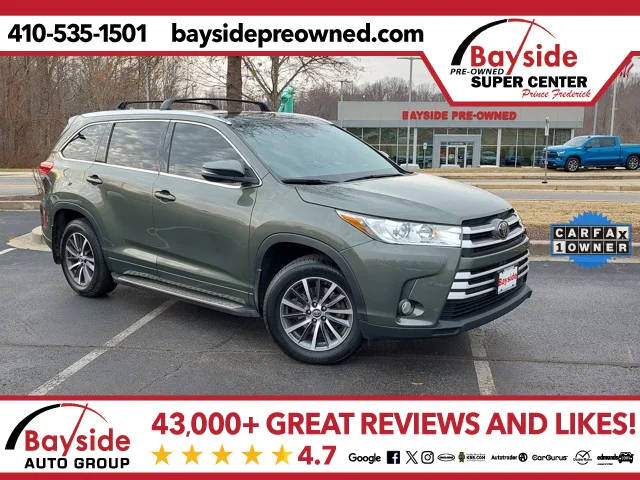 2017 Toyota Highlander XLE AWD photo