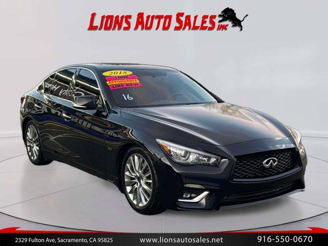 2018 Infiniti Q50 3.0t LUXE RWD photo