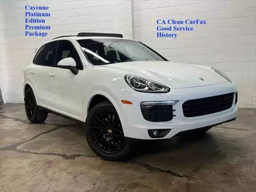 2018 Porsche Cayenne Platinum Edition AWD photo