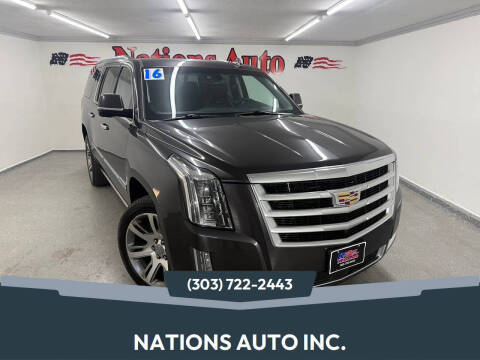 2016 Cadillac Escalade ESV Premium Collection 4WD photo