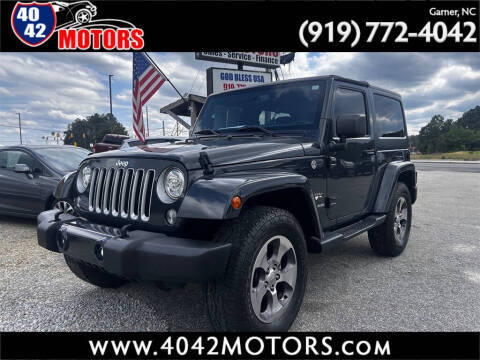 2017 Jeep Wrangler Sahara 4WD photo