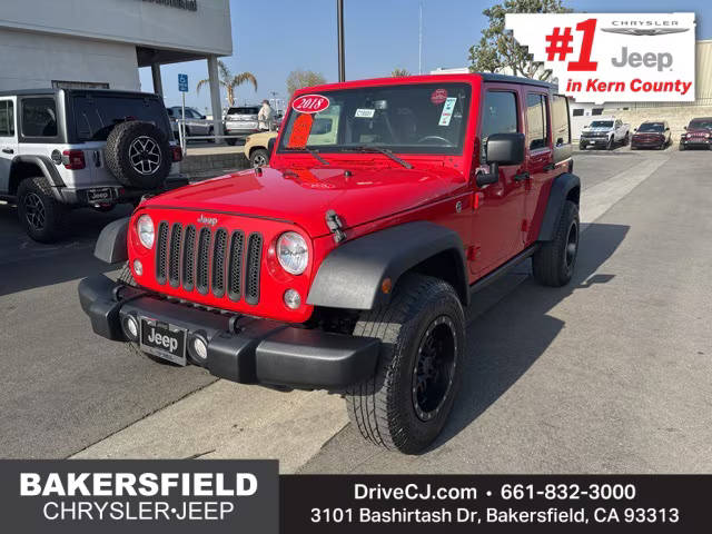 2018 Jeep Wrangler Unlimited Sport S 4WD photo