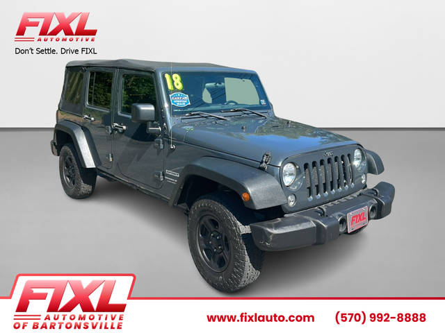 2018 Jeep Wrangler Unlimited Sport 4WD photo