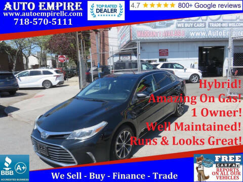 2018 Toyota Avalon Hybrid XLE Plus FWD photo