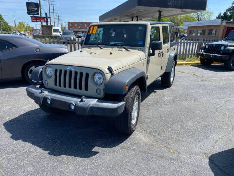 2018 Jeep Wrangler Unlimited Sport S 4WD photo