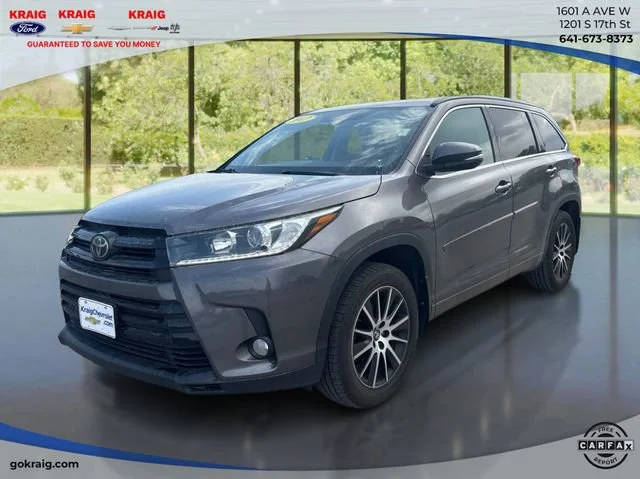 2017 Toyota Highlander SE AWD photo