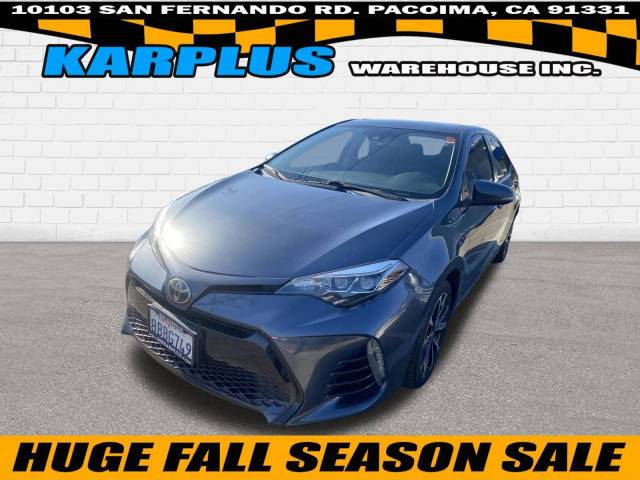 2018 Toyota Corolla XSE FWD photo