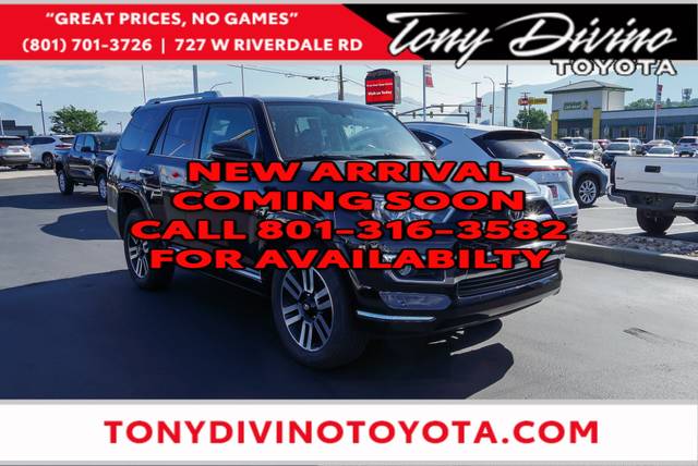 2018 Toyota 4Runner Limited 4WD photo