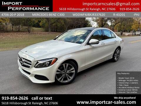 2018 Mercedes-Benz C-Class C 300 RWD photo