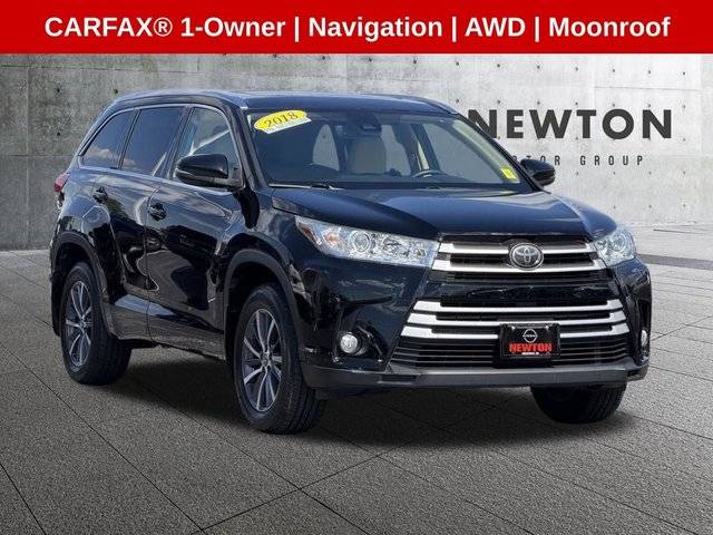 2018 Toyota Highlander XLE AWD photo