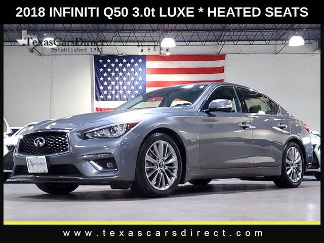 2018 Infiniti Q50 3.0t LUXE RWD photo