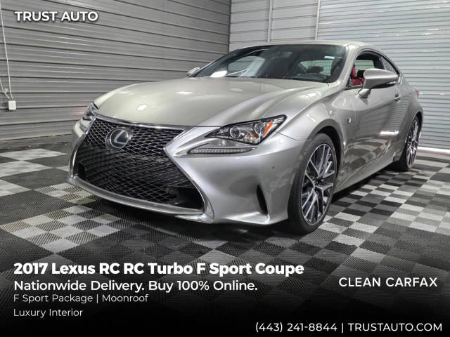 2017 Lexus RC RC Turbo F Sport RWD photo