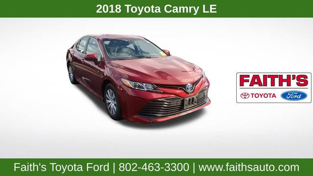 2018 Toyota Camry Hybrid LE FWD photo