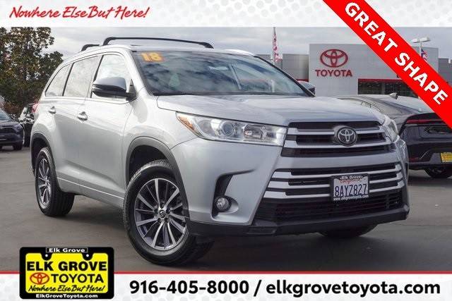 2018 Toyota Highlander XLE FWD photo