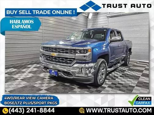 2018 Chevrolet Silverado 1500 LTZ 4WD photo