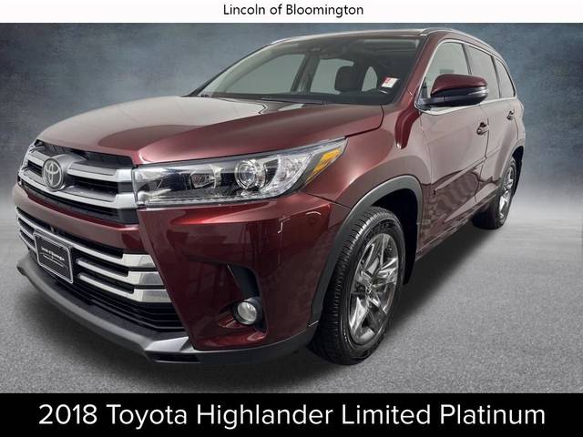 2018 Toyota Highlander Limited Platinum AWD photo