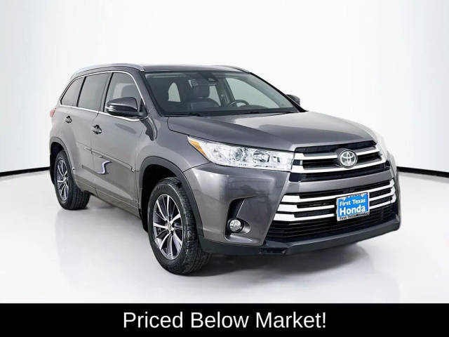2018 Toyota Highlander XLE AWD photo