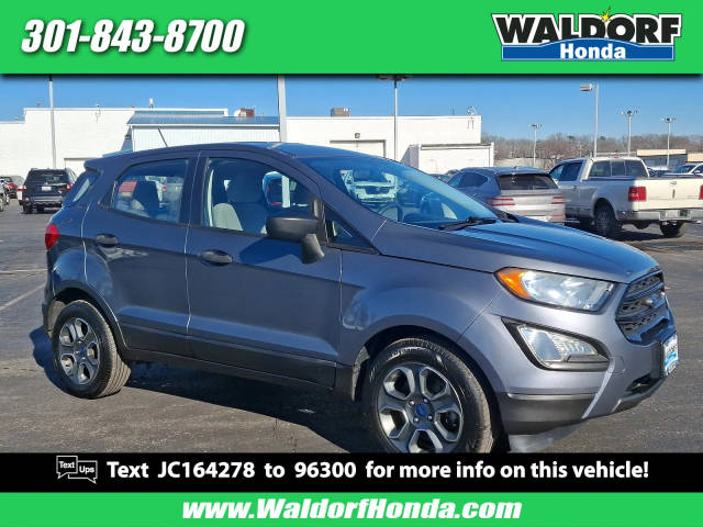 2018 Ford EcoSport S FWD photo