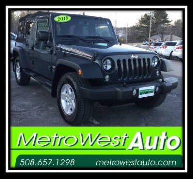 2018 Jeep Wrangler Unlimited Sport S 4WD photo